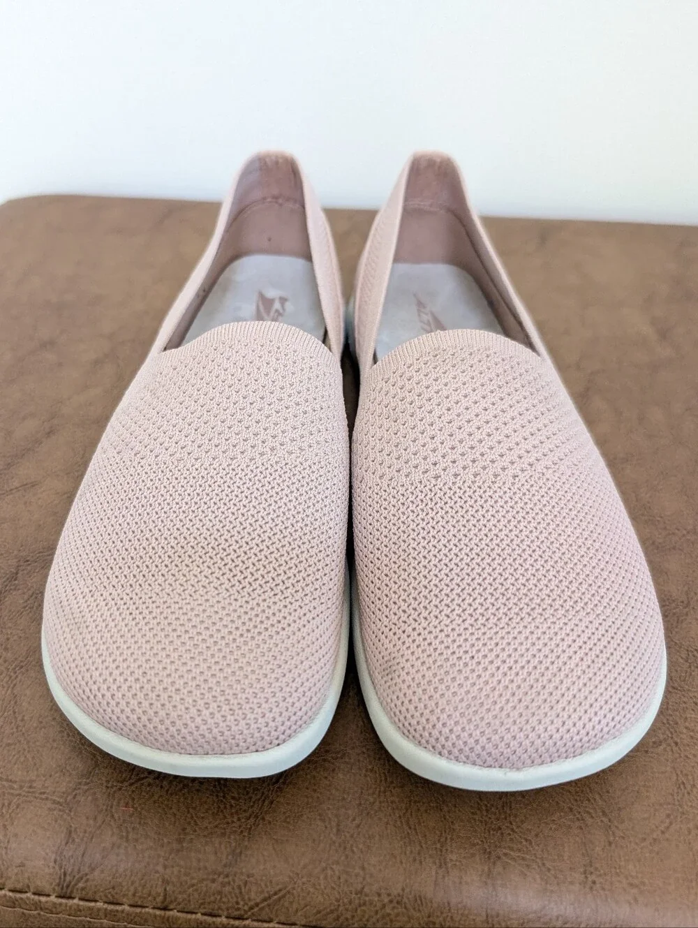 Altra Tokala 2 Pink Knit Slip On Recovery Shoes FootShape Toe Box